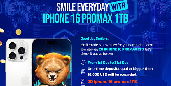 SMILE EVERYDAY WITH FREE IPHONE16PROMAX1TB