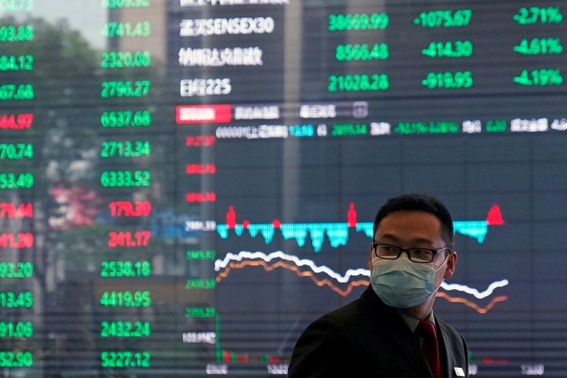 Asia stocks sink on hawkish Fed jitters, weak China inflation