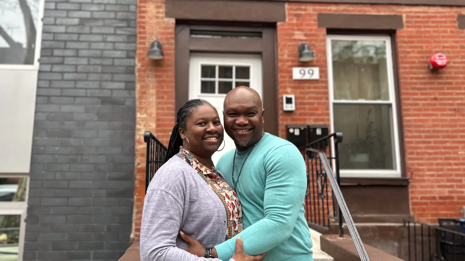 Couple won the NYC housing lottery and bought a two-family house in Brooklyn worth $1.1 million for $727,365—take a look inside